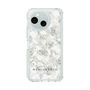 Slim Protection Case［ MERCURYDUO - NuanceFlower - White ］