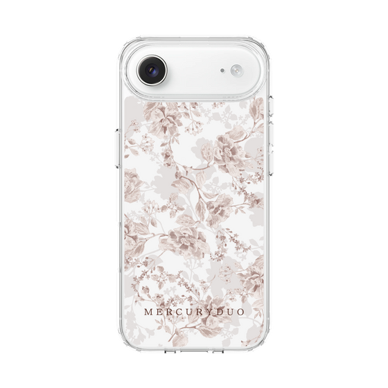 Slim Protection Case［ MERCURYDUO - NuanceFlower - Beige ］