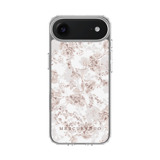 Slim Protection Case［ MERCURYDUO - NuanceFlower - Beige ］