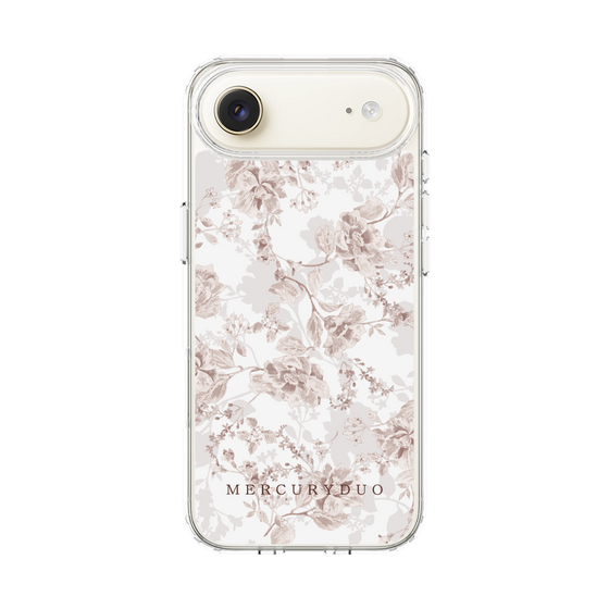 Slim Protection Case［ MERCURYDUO - NuanceFlower - Beige ］