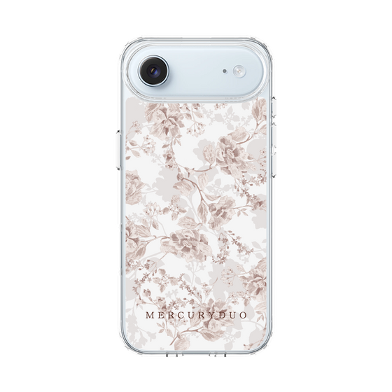 Slim Protection Case［ MERCURYDUO - NuanceFlower - Beige ］