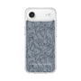 Slim Protection Case［ LAGUNAMOON - FlowerPattern - Dark blue ］