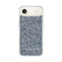 Slim Protection Case［ LAGUNAMOON - FlowerPattern - Dark blue ］
