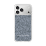 Slim Protection Case［ LAGUNAMOON - FlowerPattern - Dark blue ］
