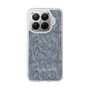Slim Protection Case［ LAGUNAMOON - FlowerPattern - Dark blue ］