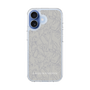 Slim Protection Case［ LAGUNAMOON - FlowerPattern - Grey ］