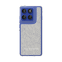 Slim Protection Case［ LAGUNAMOON - FlowerPattern - Grey ］
