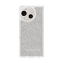 Slim Protection Case［ LAGUNAMOON - FlowerPattern - Grey ］