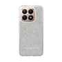Slim Protection Case［ LAGUNAMOON - FlowerPattern - Grey ］