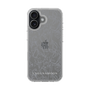 Slim Protection Case［ LAGUNAMOON - FlowerPattern - Clear×Grey ］