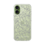 Slim Protection Case［ LAGUNAMOON - FlowerPattern - Clear×Grey ］