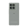 Slim Protection Case［ LAGUNAMOON - FlowerPattern - Clear×Grey ］