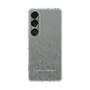 Slim Protection Case［ LAGUNAMOON - FlowerPattern - Clear×Grey ］