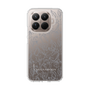 Slim Protection Case［ LAGUNAMOON - FlowerPattern - Clear×Grey ］