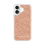 Slim Protection Case［ LAGUNAMOON - FlowerPattern - Orange ］