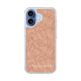 Slim Protection Case［ LAGUNAMOON - FlowerPattern - Orange ］