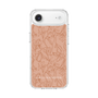 Slim Protection Case［ LAGUNAMOON - FlowerPattern - Orange ］