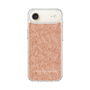 Slim Protection Case［ LAGUNAMOON - FlowerPattern - Orange ］