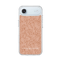Slim Protection Case［ LAGUNAMOON - FlowerPattern - Orange ］