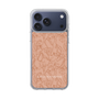 Slim Protection Case［ LAGUNAMOON - FlowerPattern - Orange ］