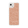 Slim Protection Case［ LAGUNAMOON - FlowerPattern - Orange ］