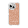 Slim Protection Case［ LAGUNAMOON - FlowerPattern - Orange ］
