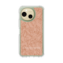 Slim Protection Case［ LAGUNAMOON - FlowerPattern - Orange ］