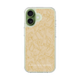 Slim Protection Case［ LAGUNAMOON - FlowerPattern - Yellow ］