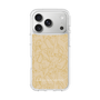 Slim Protection Case［ LAGUNAMOON - FlowerPattern - Yellow ］