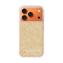 Slim Protection Case［ LAGUNAMOON - FlowerPattern - Yellow ］