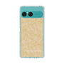 Slim Protection Case［ LAGUNAMOON - FlowerPattern - Yellow ］