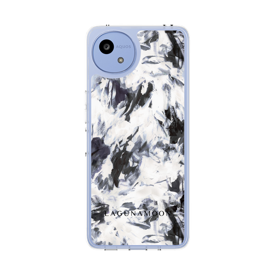 Slim Protection Case［ LAGUNAMOON - Paint - Navy ］