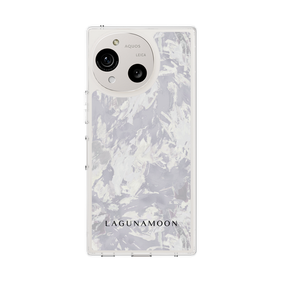Slim Protection Case［ LAGUNAMOON - Paint -Purple ］