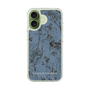 Slim Protection Case［ LAGUNAMOON - Botanical - Blue ］