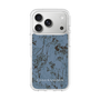 Slim Protection Case［ LAGUNAMOON - Botanical - Blue ］