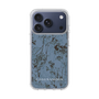 Slim Protection Case［ LAGUNAMOON - Botanical - Blue ］