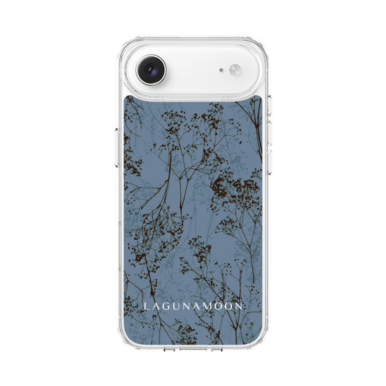 Slim Protection Case［ LAGUNAMOON - Botanical - Blue ］