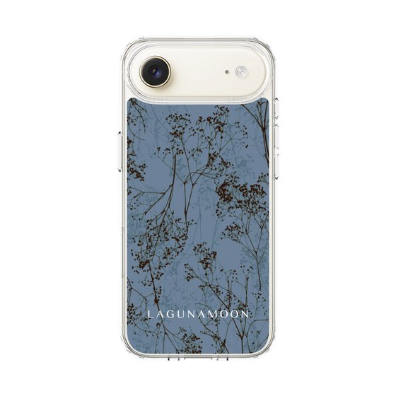 Slim Protection Case［ LAGUNAMOON - Botanical - Blue ］