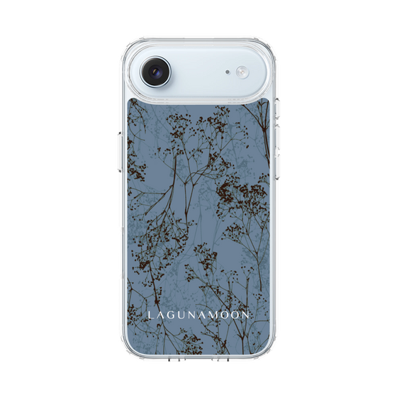 Slim Protection Case［ LAGUNAMOON - Botanical - Blue ］