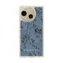Slim Protection Case［ LAGUNAMOON - Botanical - Blue ］