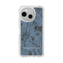 Slim Protection Case［ LAGUNAMOON - Botanical - Blue ］