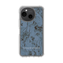 Slim Protection Case［ LAGUNAMOON - Botanical - Blue ］