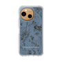 Slim Protection Case［ LAGUNAMOON - Botanical - Blue ］