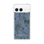 Slim Protection Case［ LAGUNAMOON - Botanical - Blue ］
