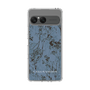 Slim Protection Case［ LAGUNAMOON - Botanical - Blue ］