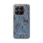 Slim Protection Case［ LAGUNAMOON - Botanical - Blue ］