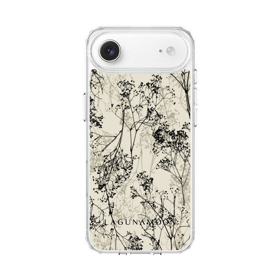 Slim Protection Case［ LAGUNAMOON - Botanical - Beige ］