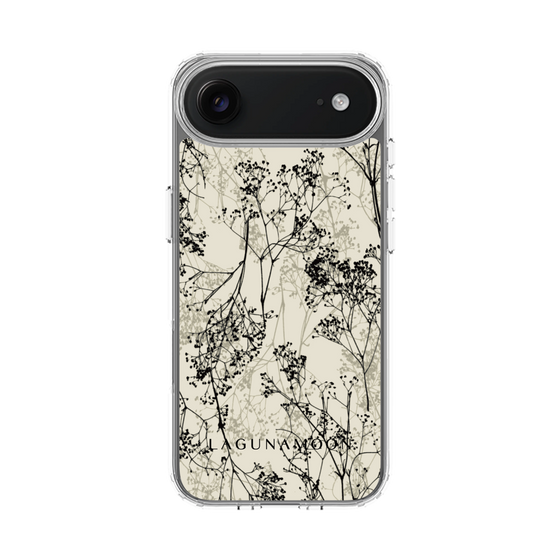 Slim Protection Case［ LAGUNAMOON - Botanical - Beige ］