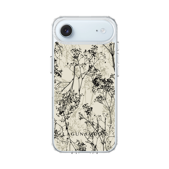 Slim Protection Case［ LAGUNAMOON - Botanical - Beige ］