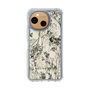 Slim Protection Case［ LAGUNAMOON - Botanical - Beige ］